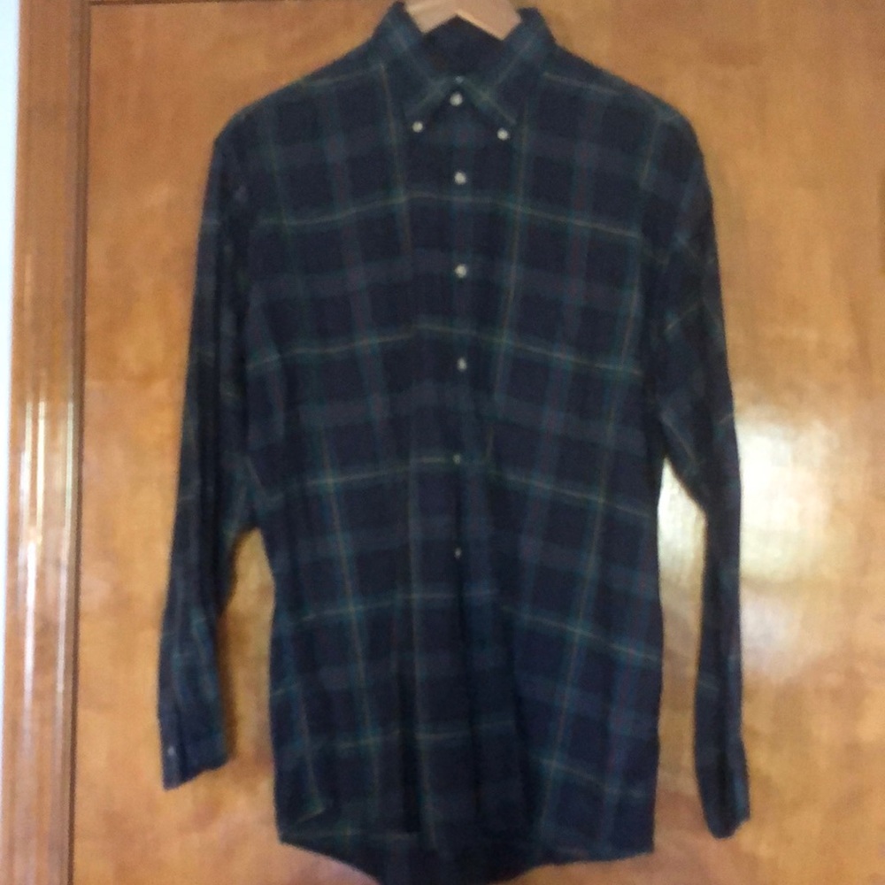 Viyella cotton wool blend 80/20 button down shirt